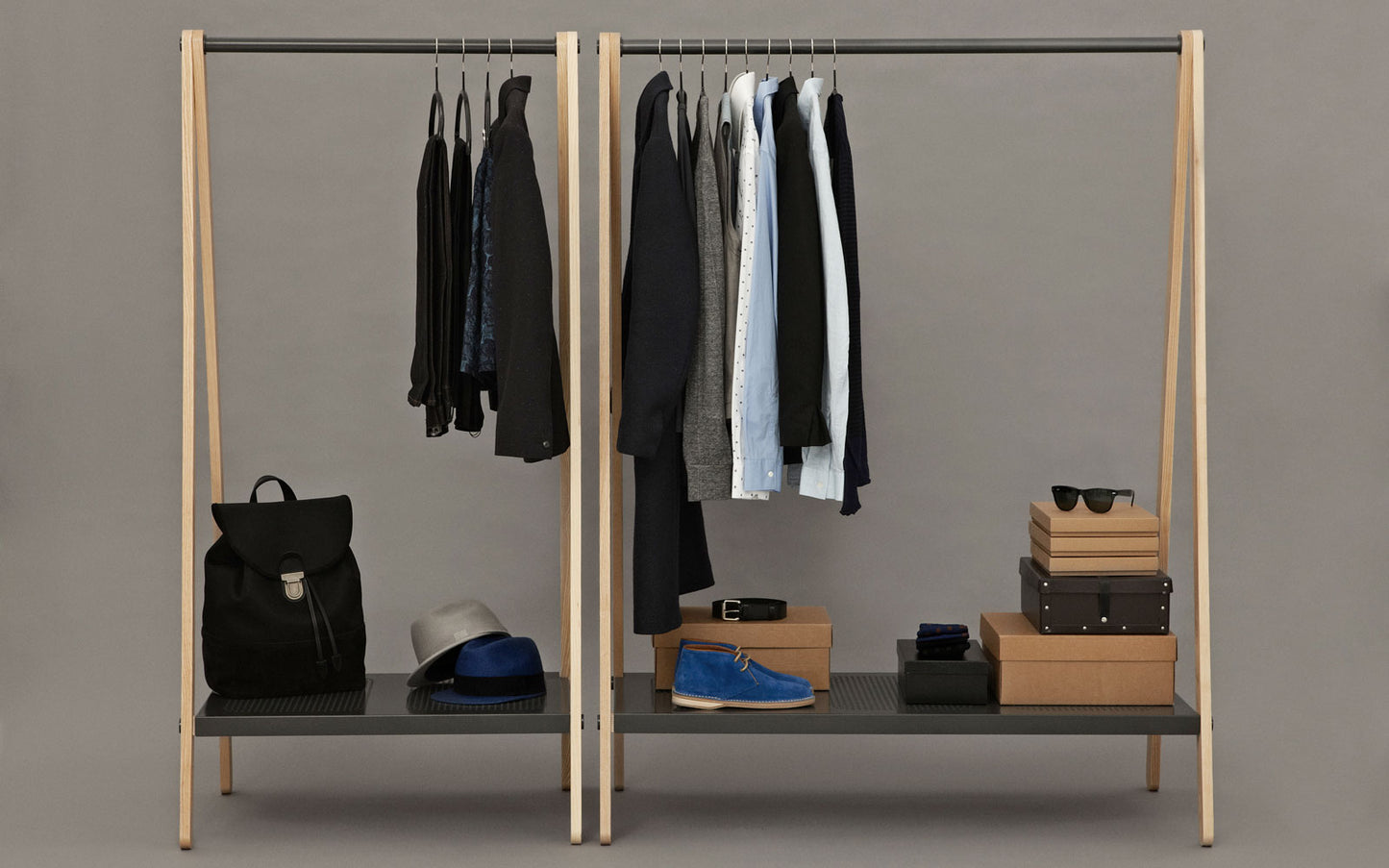 NORMANN COPENHAGEN | Toj Clothes Rack Large Charcoal Grey
