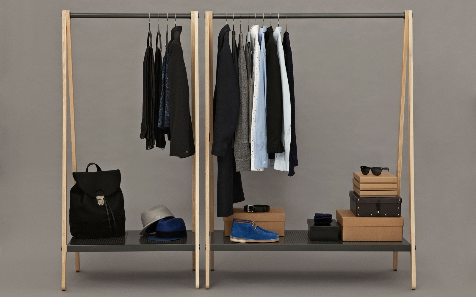 NORMANN COPENHAGEN | Toj Clothes Rack Large Charcoal Grey