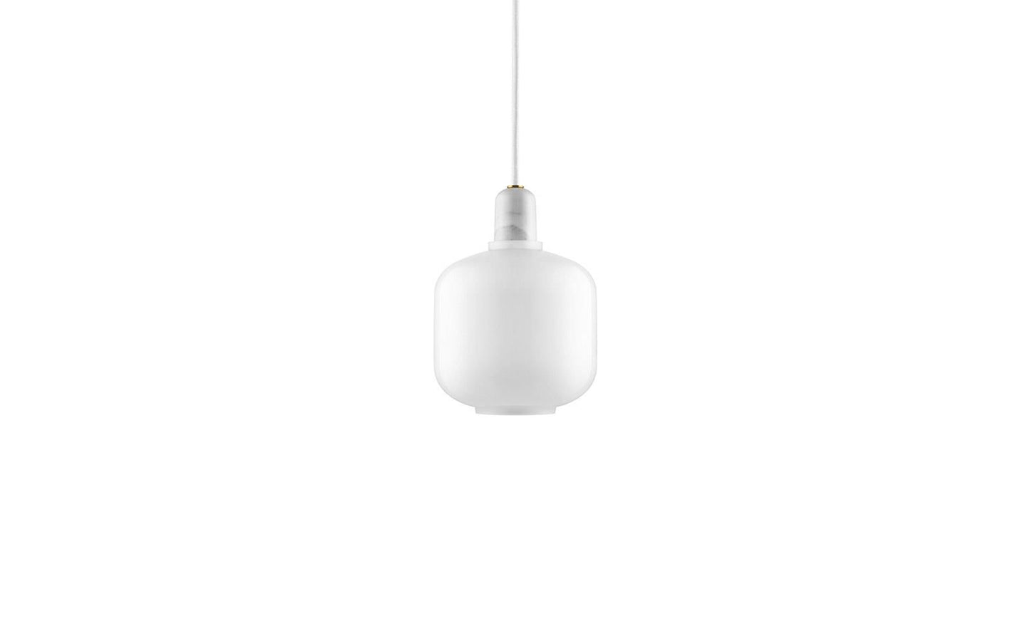 NORMANN COPENHAGEN | Amp Pendant Lamp - White (Multiple Sizes)