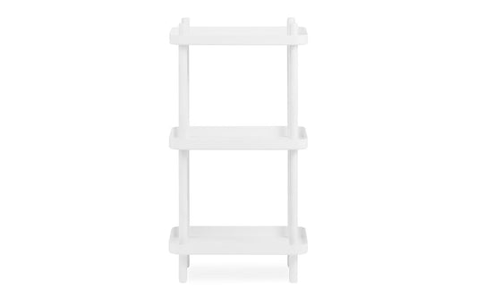 NORMANN COPENHAGEN | Block Shelf - White/White