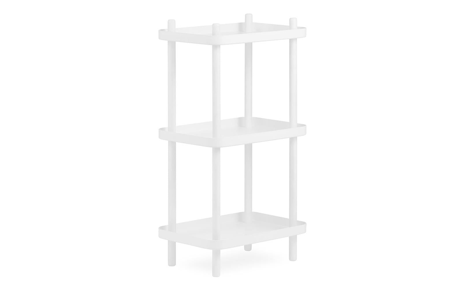 NORMANN COPENHAGEN | Block Shelf - White/White