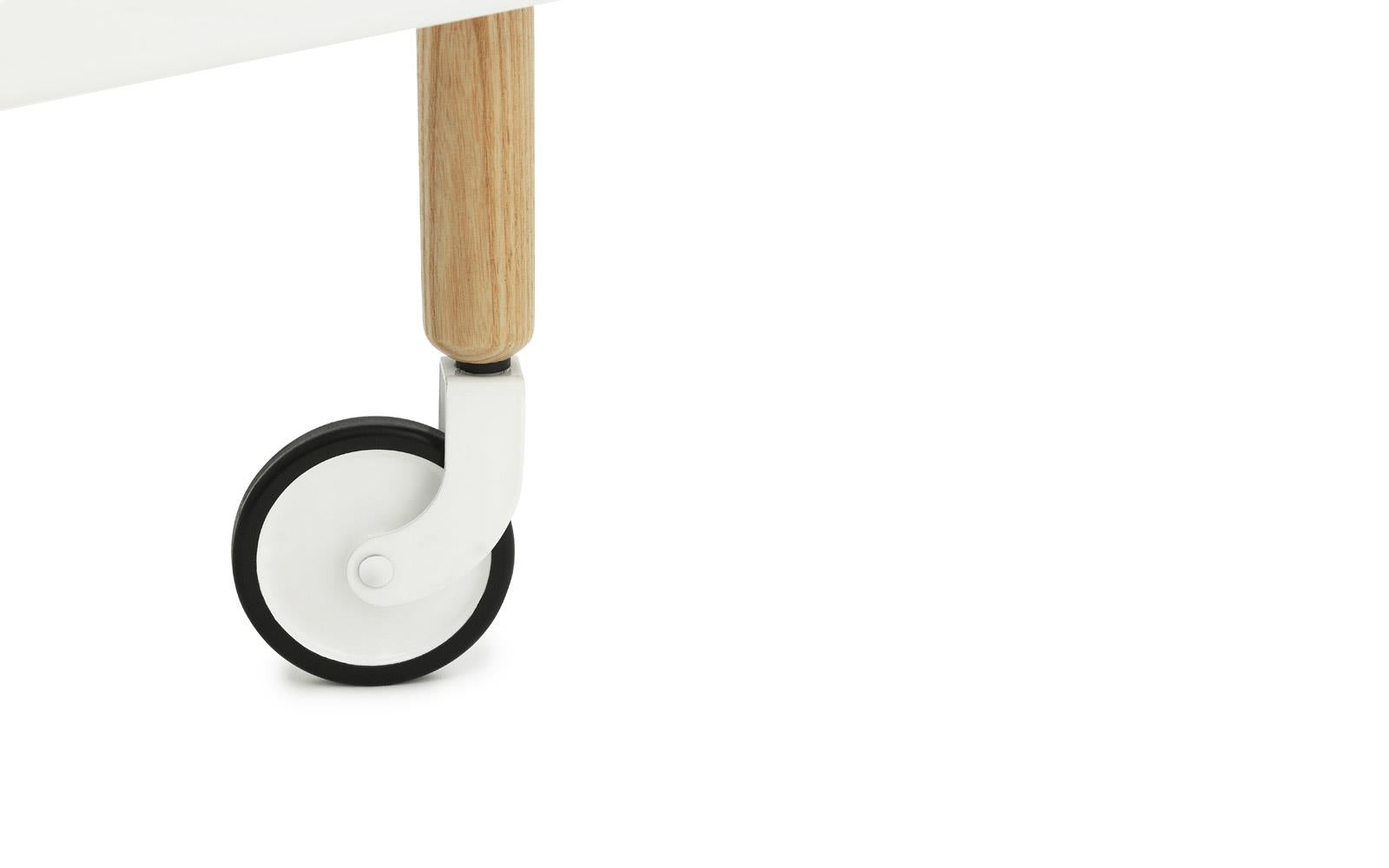 normann  Block テーブル ホワイト① NORMANN COPENHAGEN | ブロックテーブル - ホワイト/オーク – MR AND