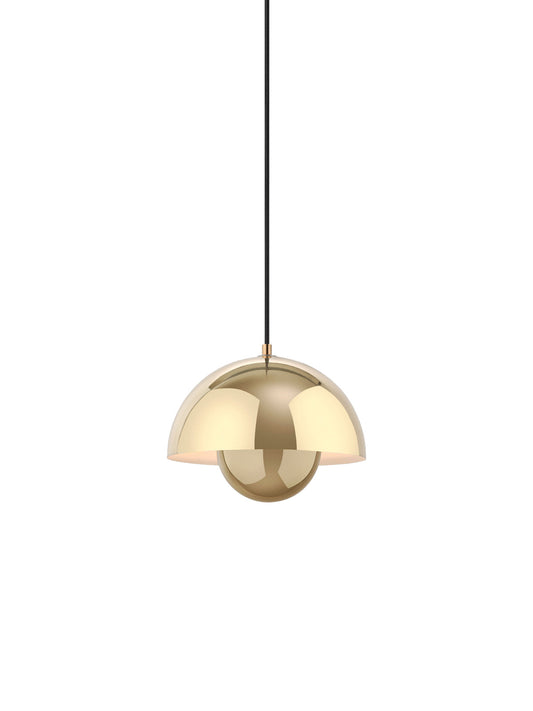 &TRADITION | Flowerpot VP1 by Verner Panton 1968 - Polished Brass