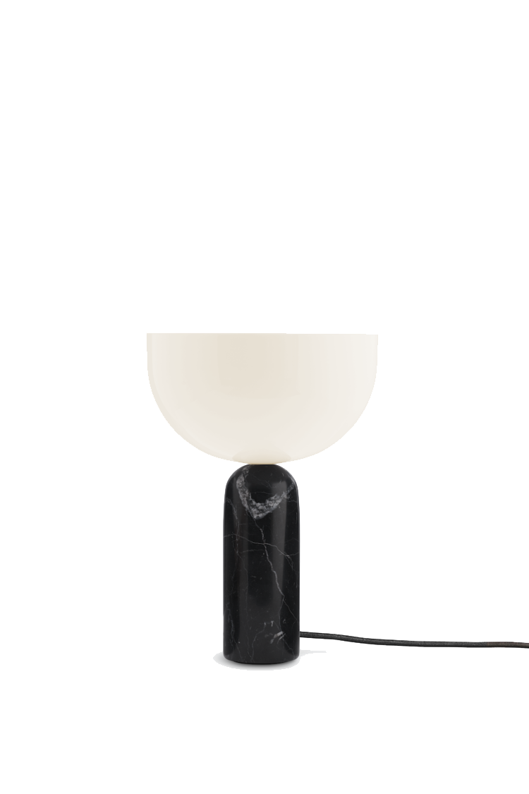 NEW WORKS | Kizu tafellamp - Zwart Marquina-marmer, klein