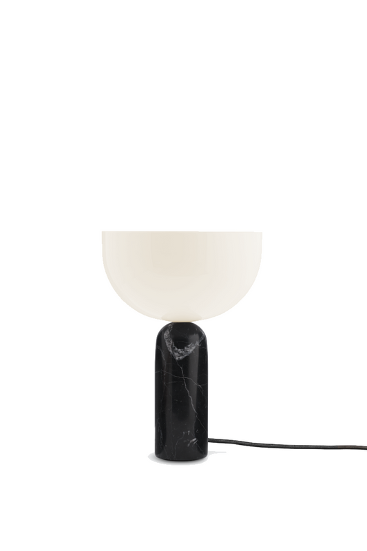 NEW WORKS | Kizu Table Lamp - Black Marquina Marble, Small