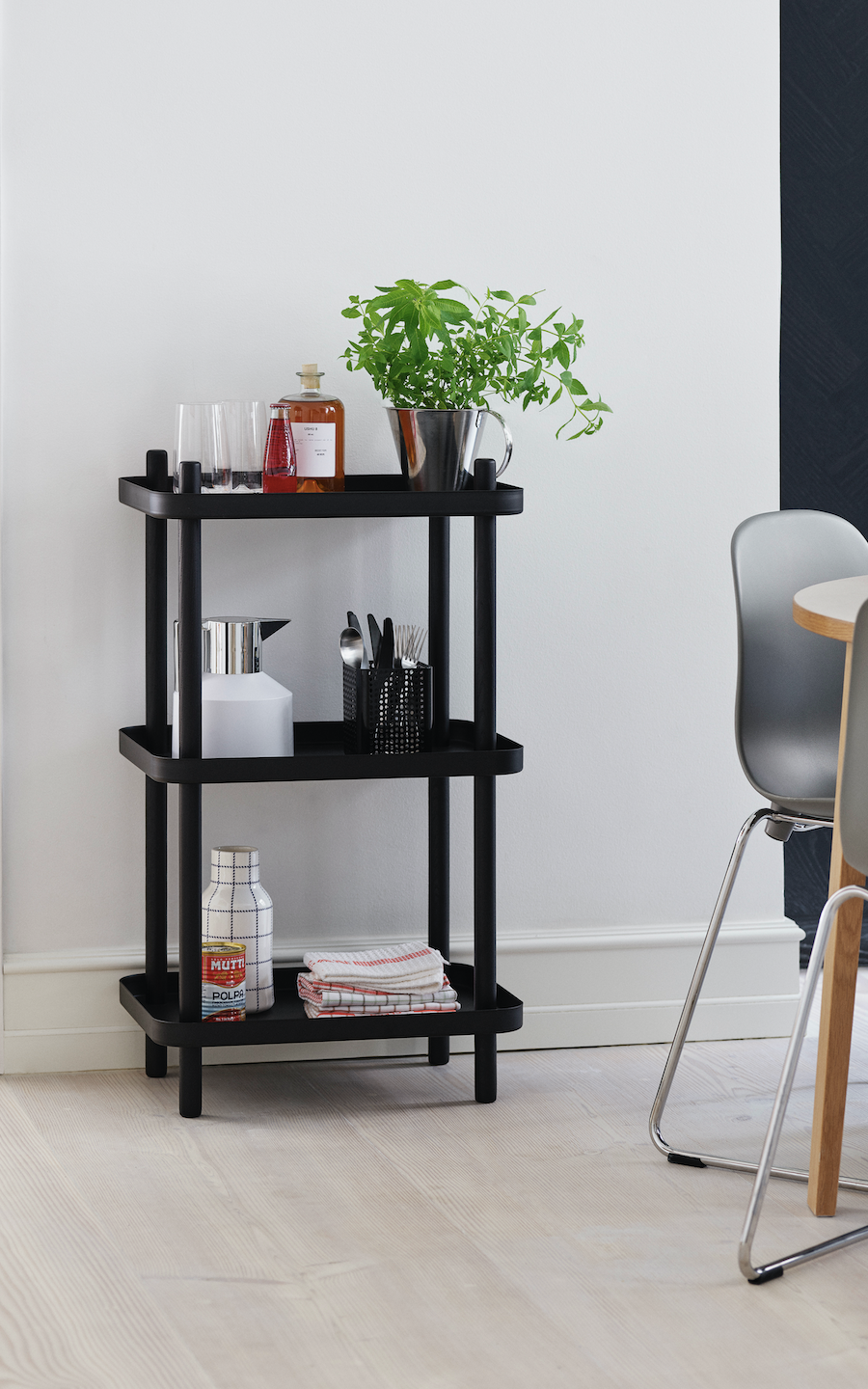 NORMANN COPENHAGEN | Block Shelf - Black/Black