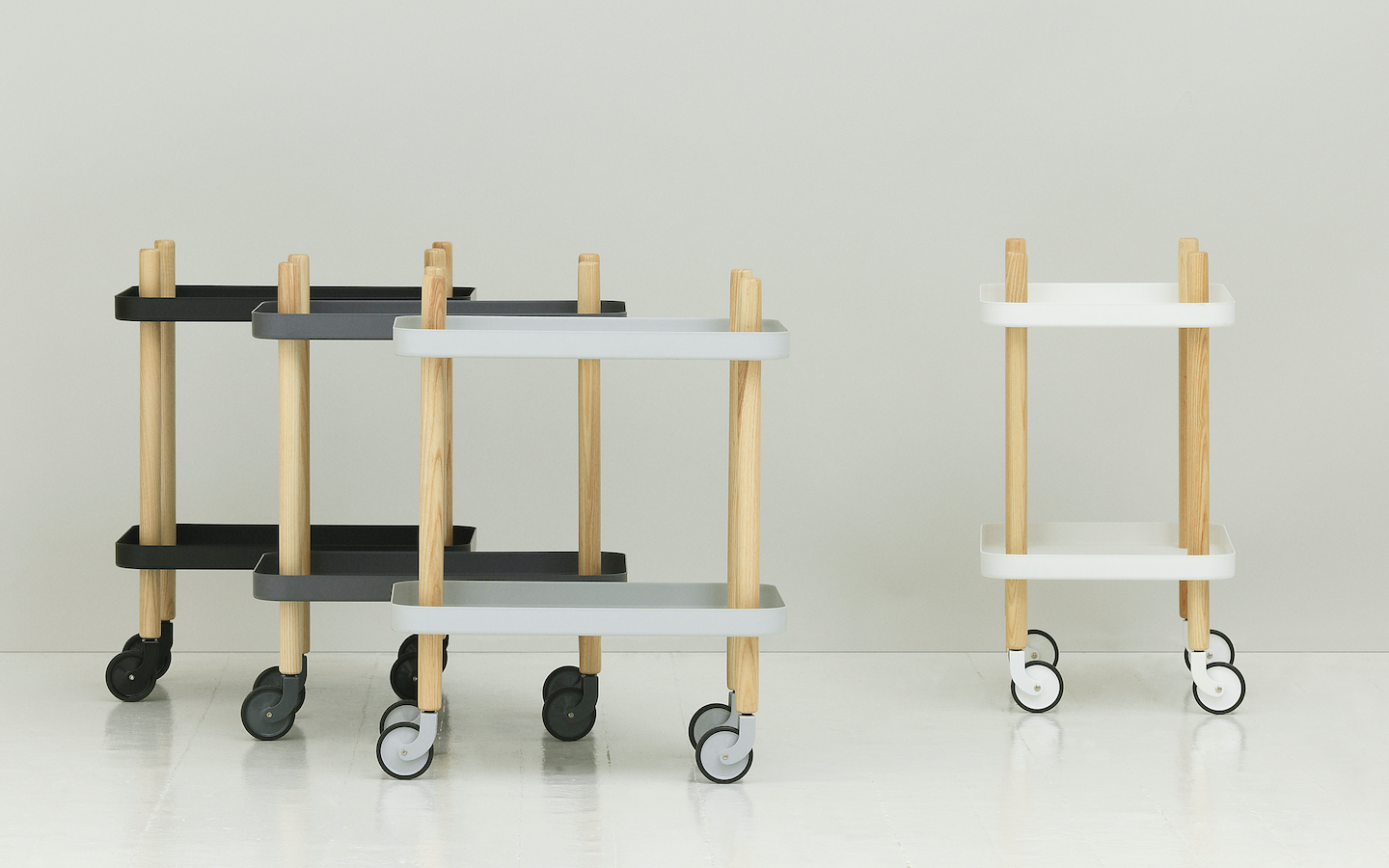 NORMANN COPENHAGEN | Block Table - Light Grey