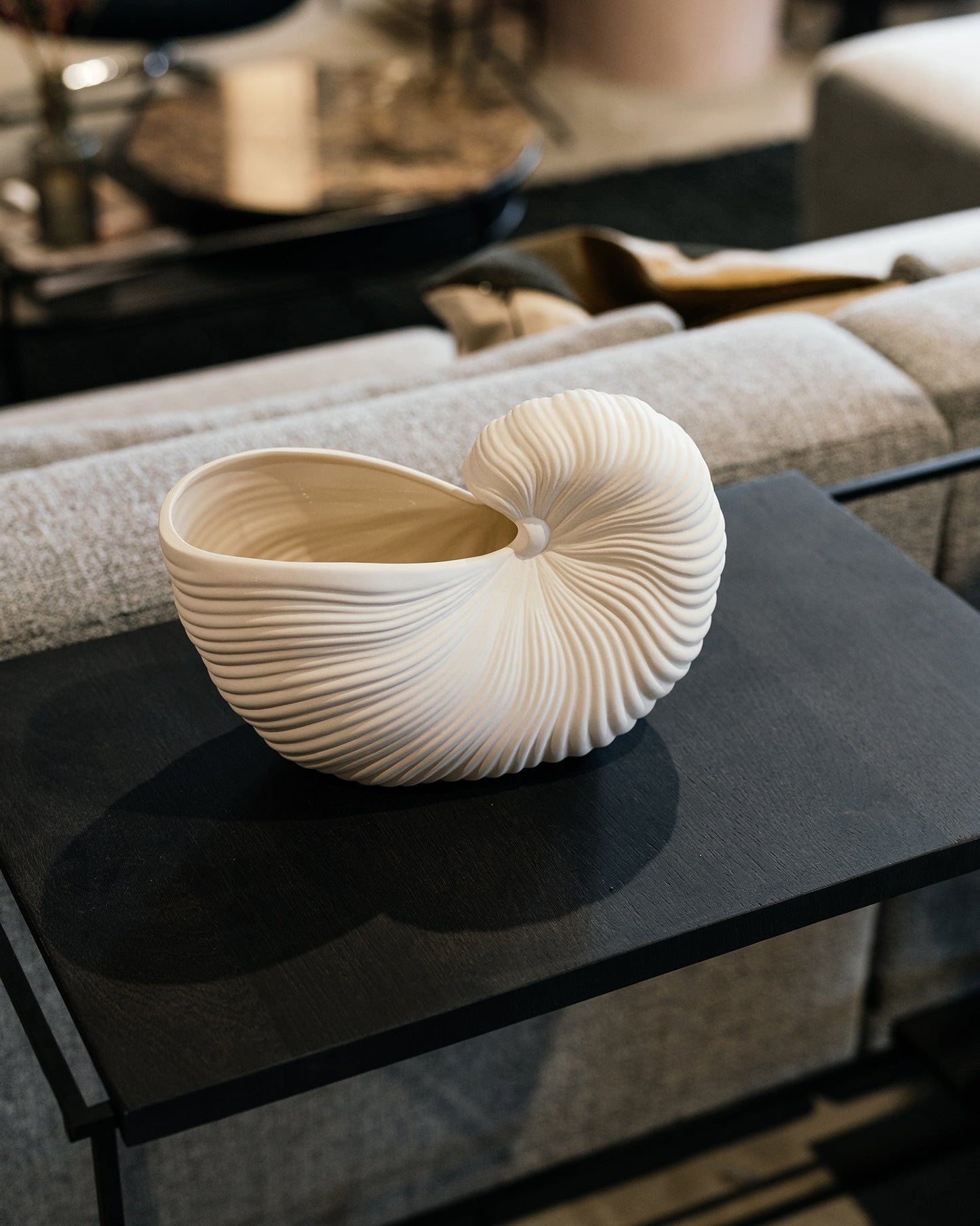FERM LIVING | Muscheltopf - Off White 