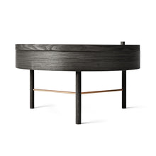 Load image into Gallery viewer, Audo Copenhagen | Turning Table - Black Ash / Brass

